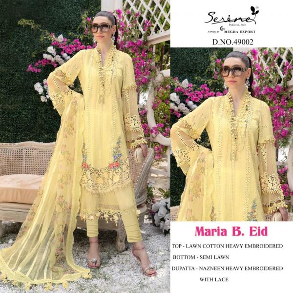 Serine Maria B Eid Lawn Cotton Pakistani Suits Collection